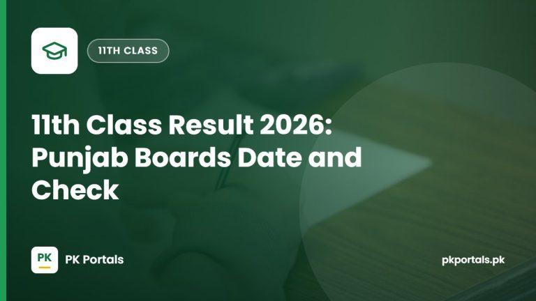 11th Class Result 2026: Punjab Boards Date and Check by Roll Number