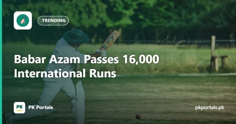 Babar Azam Passes 16,000 International Runs