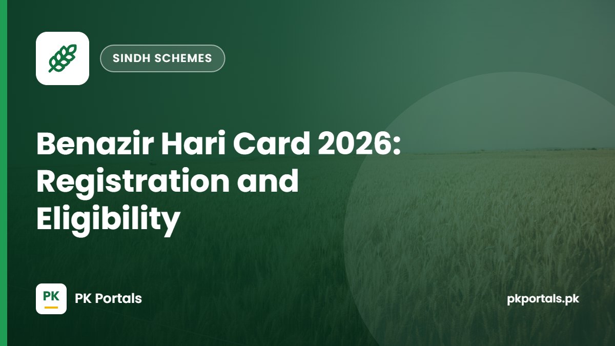 Benazir Hari Card 2026: Registration, Eligibility and Status Check