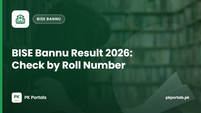 BISE Bannu Result 2026: Check by Roll Number and SMS