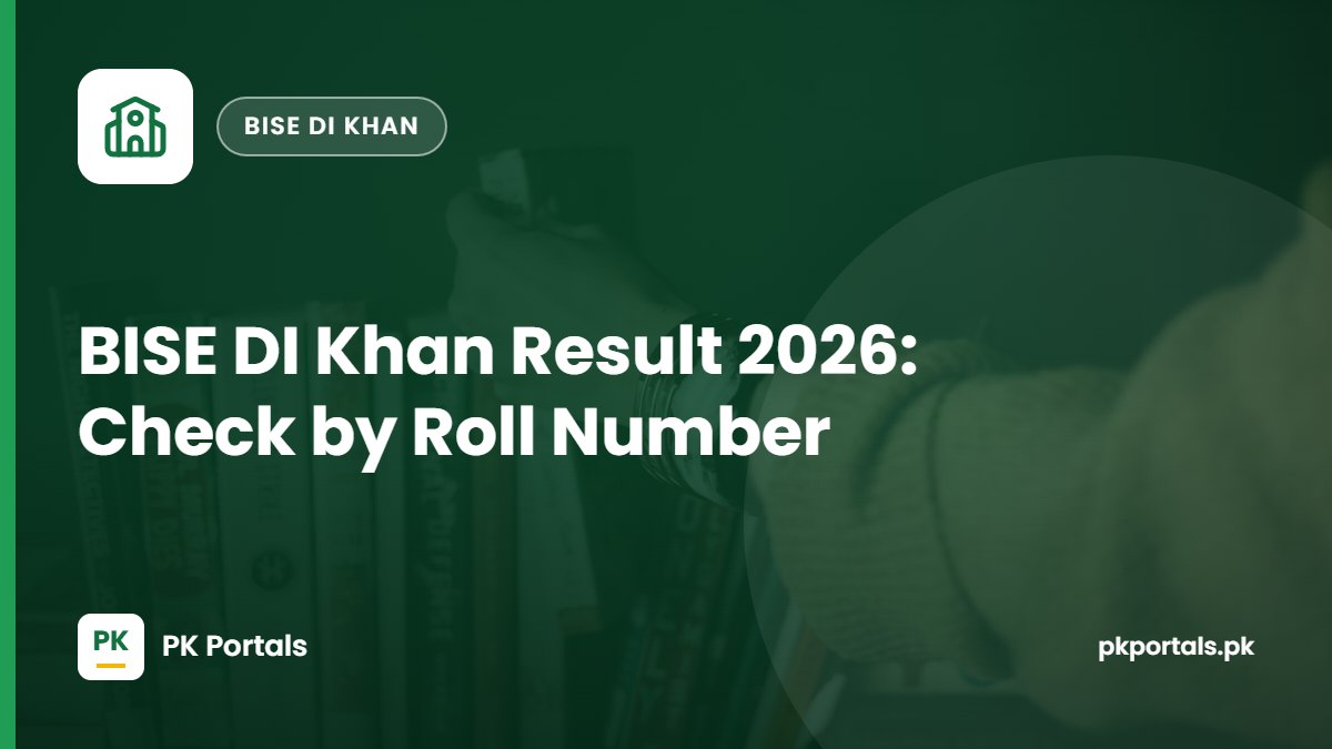 BISE DI Khan Result 2026: Check by Roll Number and SMS