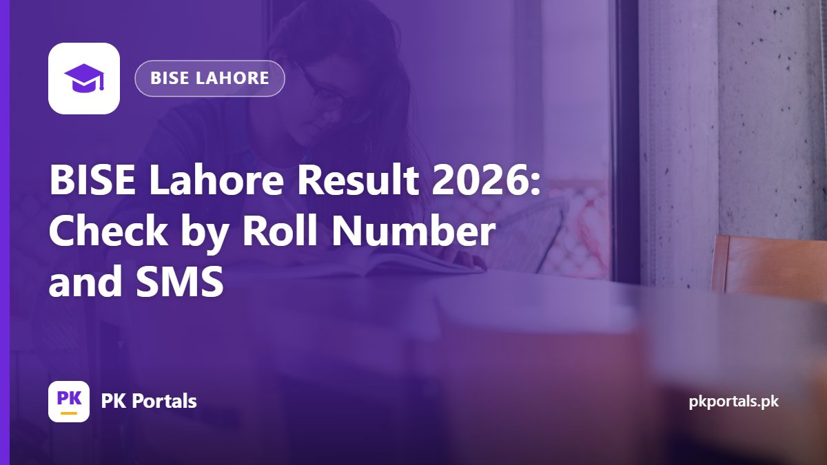 BISE Lahore Result 2026: Check by Roll Number and SMS