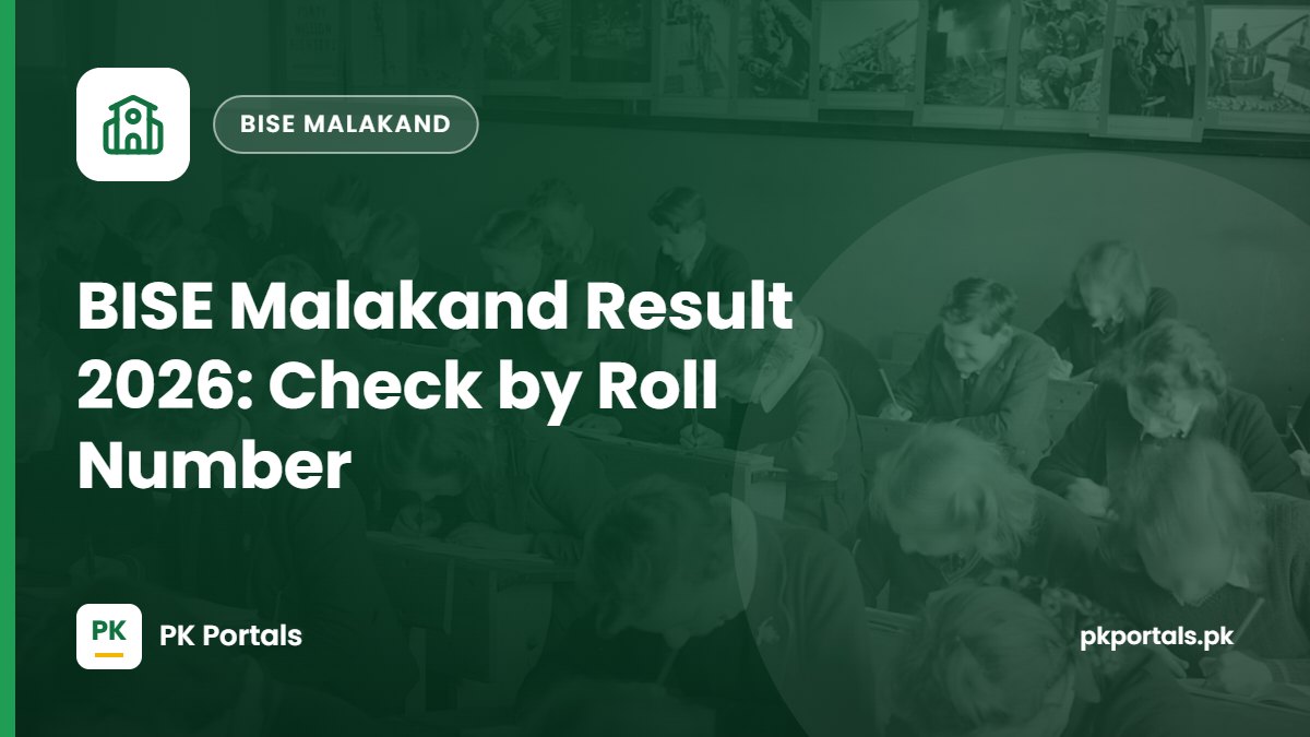BISE Malakand Result 2026: Check by Roll Number and SMS