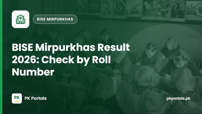 BISE Mirpurkhas Result 2026: Check Online by Roll Number