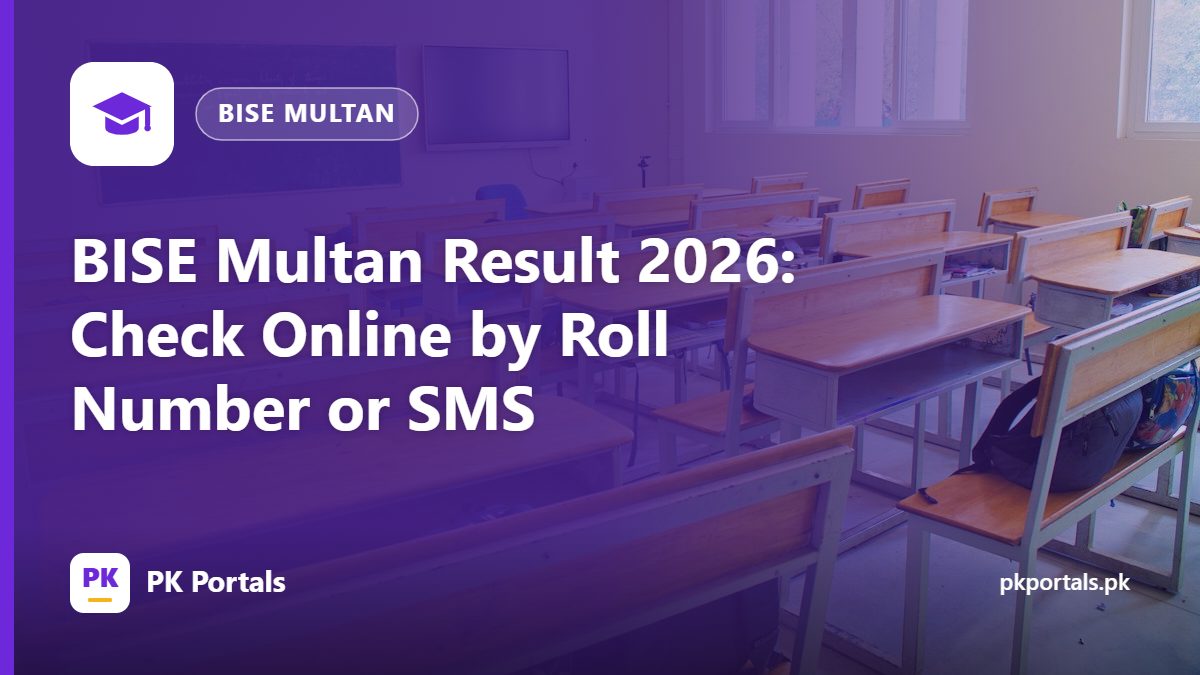 BISE Multan Result 2026: Check Online by Roll Number or SMS
