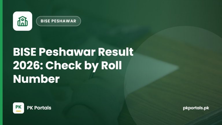 BISE Peshawar Result 2026: Check by Roll Number and Gazette