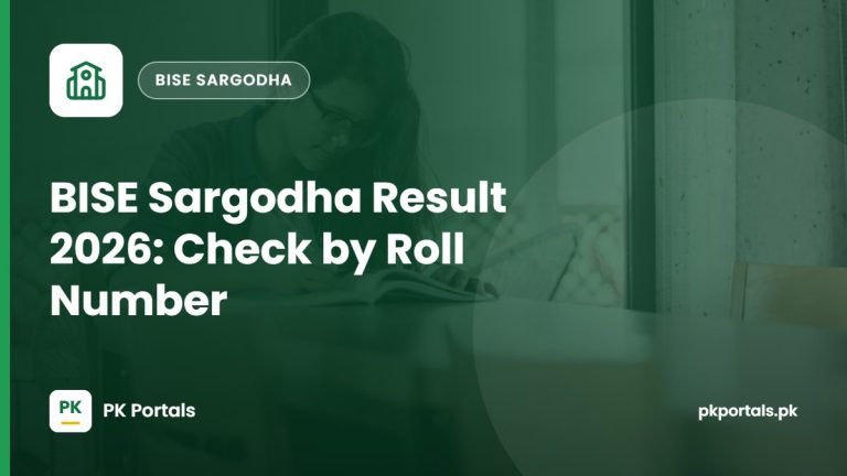 BISE Sargodha Result 2026: Check by Roll Number and SMS