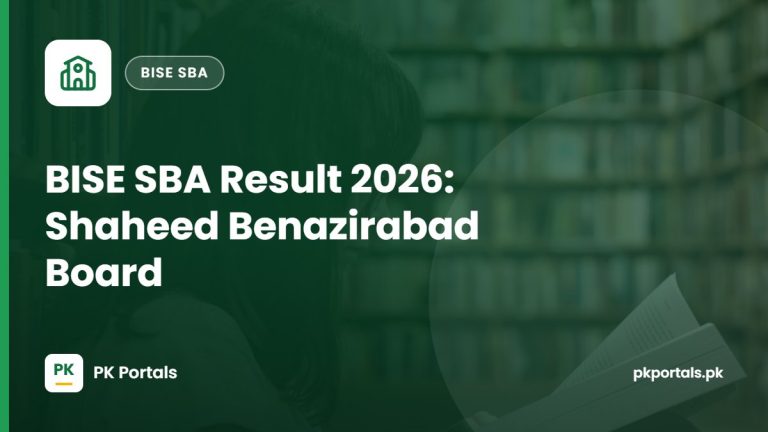 BISE SBA Result 2026: Shaheed Benazirabad Board by Roll Number