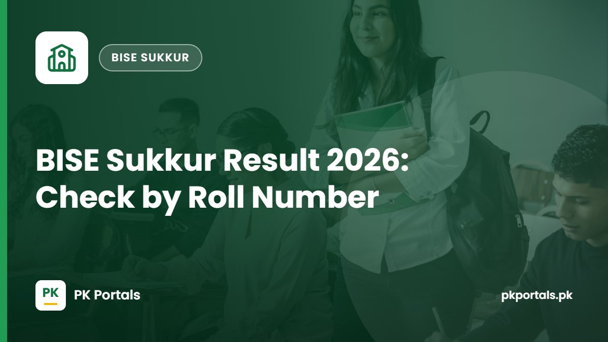 BISE Sukkur Result 2026: Check by Roll Number and Gazette