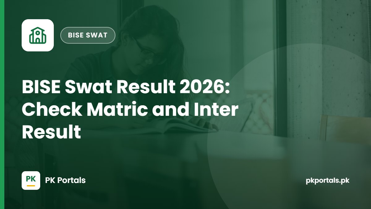 BISE Swat Result 2026: Check Matric and Inter by Roll Number