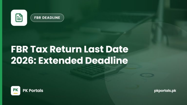 FBR Tax Return Last Date 2026: Extended Deadline, Penalty and How to File