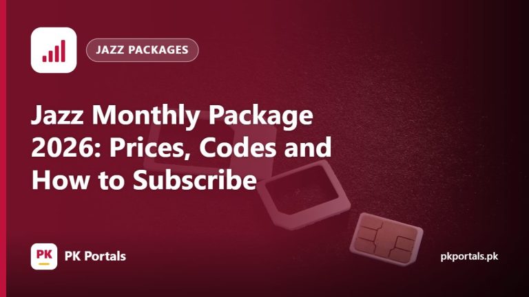 Jazz Monthly Package 2026: Prices, Codes and How to Subscribe