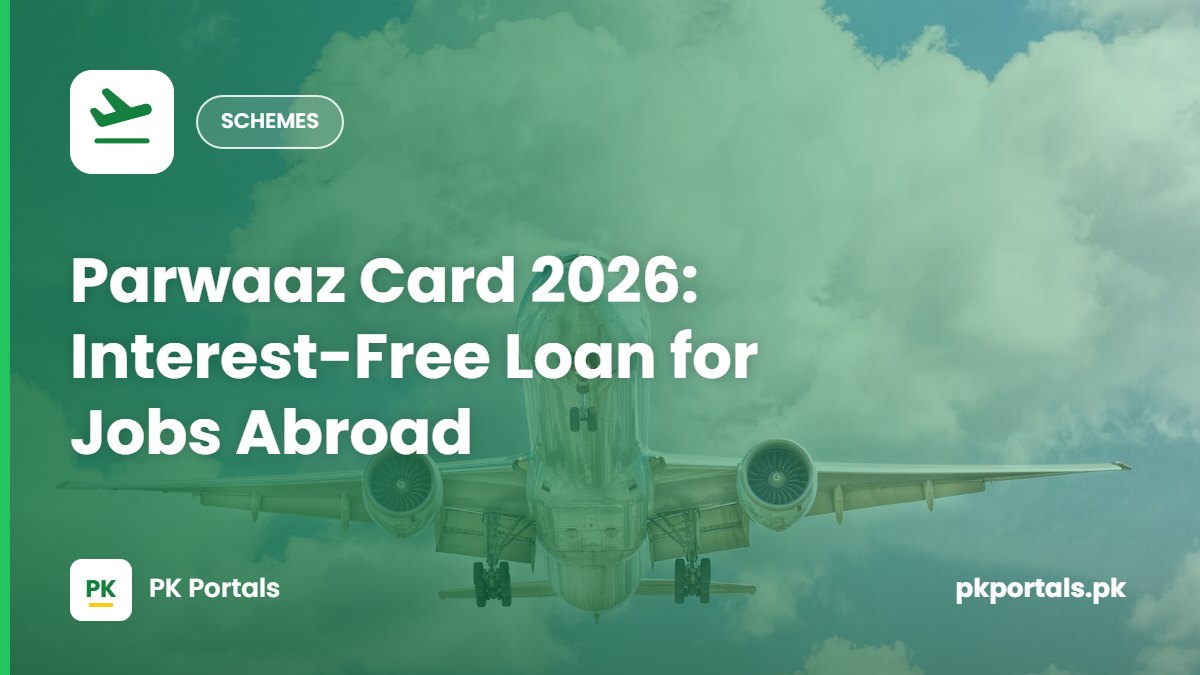 Parwaaz Card 2026: Interest-Free Loan for Jobs Abroad