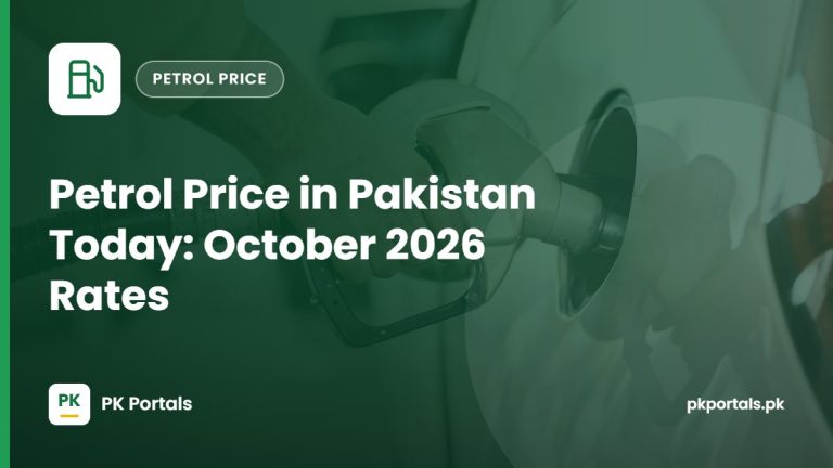 Petrol Price in Pakistan Today: October 2026 Rates and Latest Change