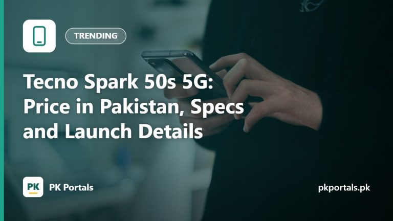 Tecno Spark 50s 5G: Price in Pakistan, Specs and Launch Details