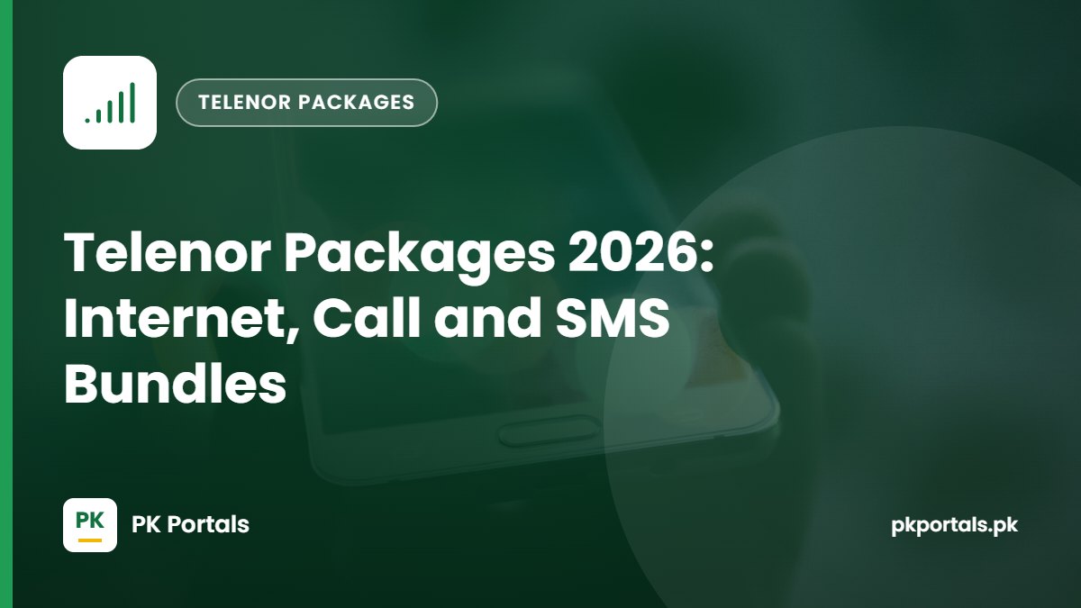 Telenor Packages 2026: Internet, Call and SMS Bundles With Codes