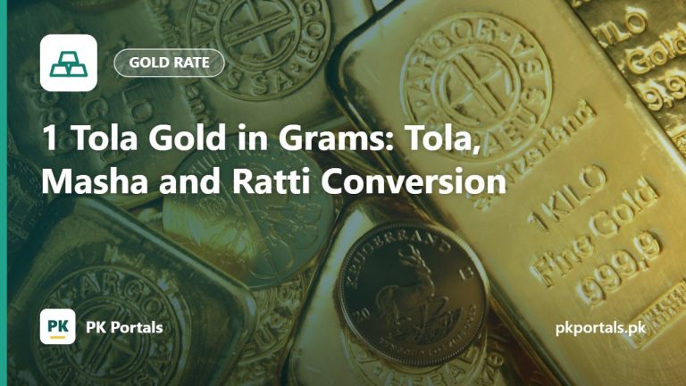 1 Tola Gold in Grams: Tola, Masha and Ratti Conversion